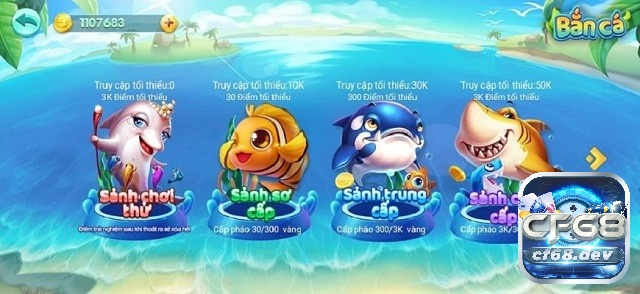 Game trực tuyến đổi thưởng 2023 chơi vui kiếm tiền nhanh Game bắn cá với giao diện đẹp, sinh động