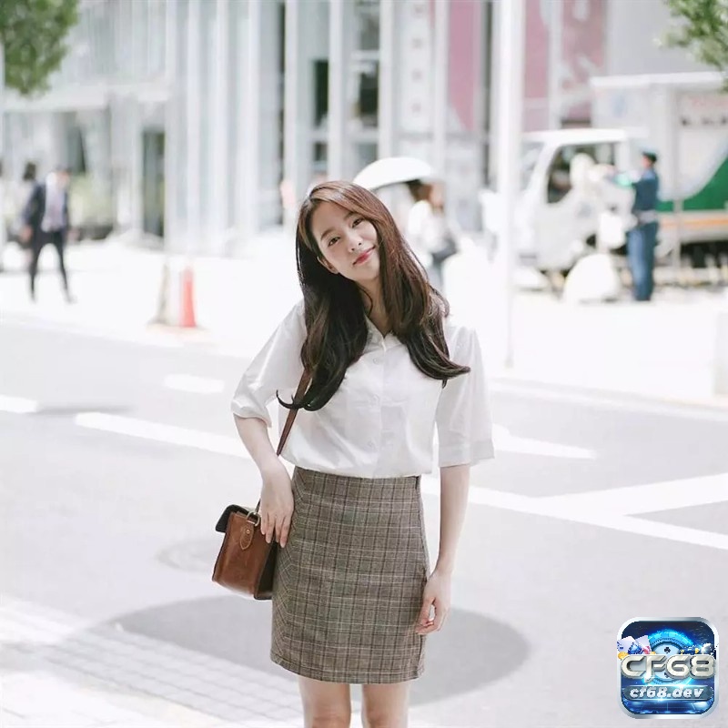 Hot girl pimtha thái lan: Tìm hiểu về sự nghiệp của nàng mẫu cf68 Hot Girl Pimtha Thái Lan với trang phục đường phố dạng công sở đốn tim đấng mày râu