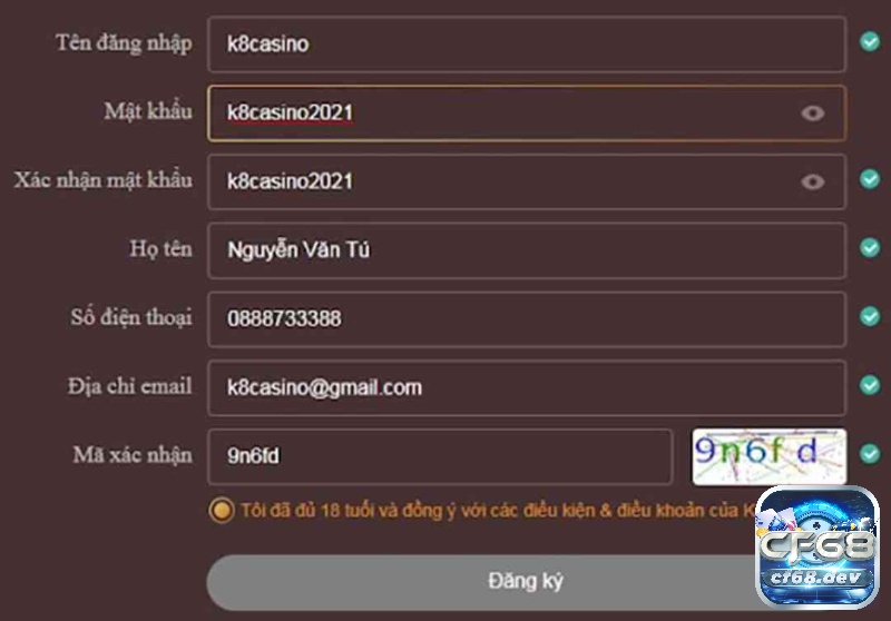 K8us - Thiên đường của những trò chơi đa dạng & đẳng cấp Hướng dẫn tham gia tại K8us