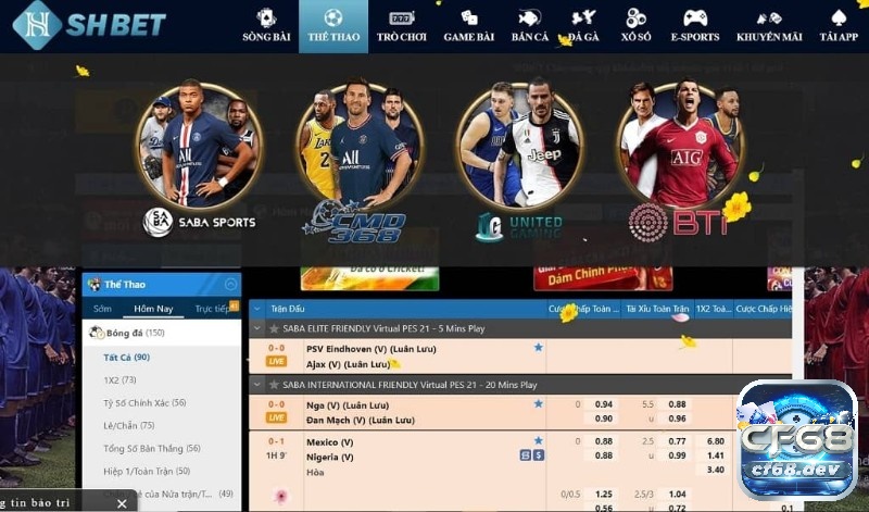Shbet - Khám phá cổng game trực tuyến hấp dẫn số 1 hiện nay Sảnh thể thao đem đến nhiều phút giây giải trí tuyệt vời