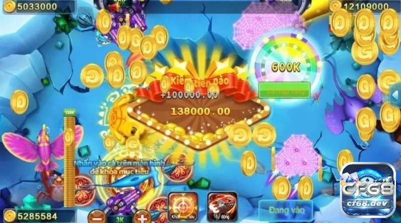 Bấn ca hay tại cf68 - Game giải trí đổi thưởng hàng đầu Bắn cá phát lộc có giao diện vui nhộn và tiền thưởng cực cao tại nhà cái cf68