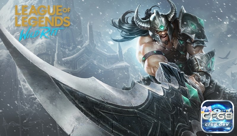 Cách chơi Tryndamere Tốc Chiến mùa 8 - Siêu bá đường Baron Tryndamere của Tốc chiến, cách chơi Tryndamere chính là lăn xả và càn quét