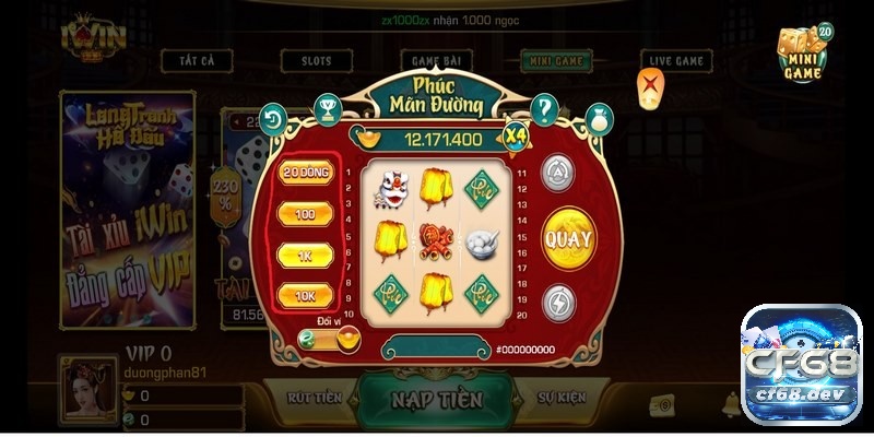 Choi iwin online truc tuyen: Cổng game uy tín số 1 hiện nay Game slots cực kỳ thu hút