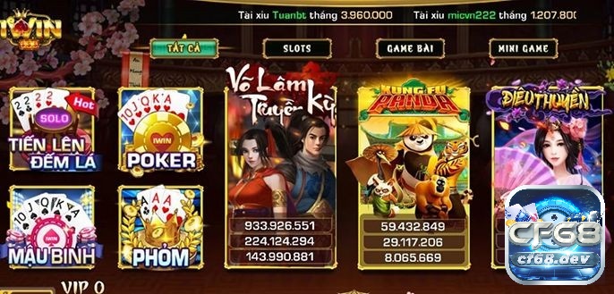 Choi iwin online truc tuyen: Cổng game uy tín số 1 hiện nay Sảnh game này đã góp phần tạo nên thương hiệu cổng game bài iwin
