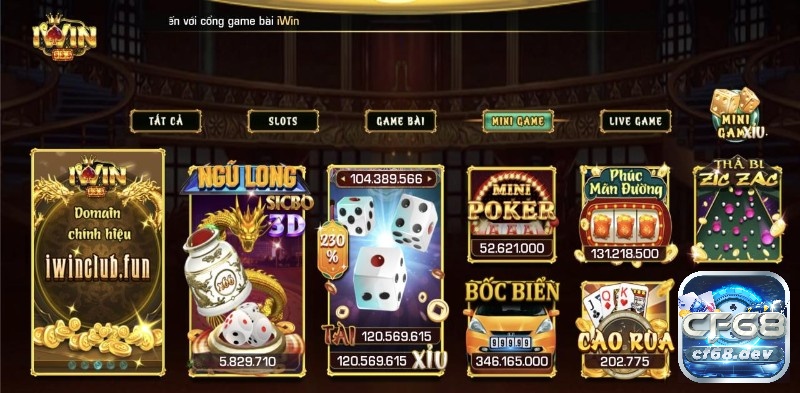 Choi iwin online truc tuyen: Cổng game uy tín số 1 hiện nay Kho game đa dạng cho anh em lựa chọn thoải mái