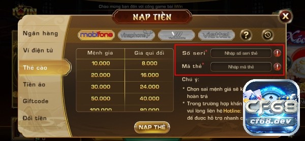 Choi iwin online truc tuyen: Cổng game uy tín số 1 hiện nay Giao dịch nạp và rút tiền nhanh chóng