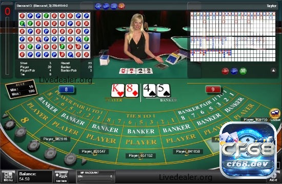 Danh bai oline CF68 - Cổng game uy tín đáng thử 2023 Game Baccarat chơi trực tuyến hấp dẫn