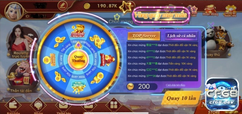 Game danh bai online doi the cao CF68 hot nhất 2023 CF68 có nhiều khuyến mãi và ưu đãi cho người chơi