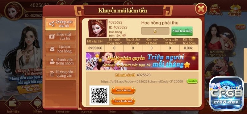 Game đổi thưởng uy tín nhất CF68 cho bạn thỏa đam mê Khuyến mãi dành tặng người chơi hấp dẫn