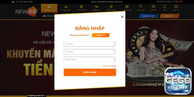 Link nhà cái new88: Cách đăng ký, đăng nhập nhanh chóng Form đăng nhập link nhà cái new88