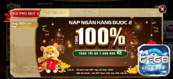 Tải iwin đổi thưởng HOT nhất 2023 chơi cá cược thả ga Mỗi tuần iwin cung cấp các hoạt động và nhiều sự kiện mới