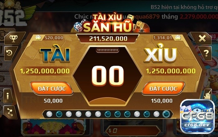 Tài xỉu B52 - Sự kết hợp tuyệt vời giữa may mắn và chiến thuật Lý do tài xỉu B52 ngày càng hot