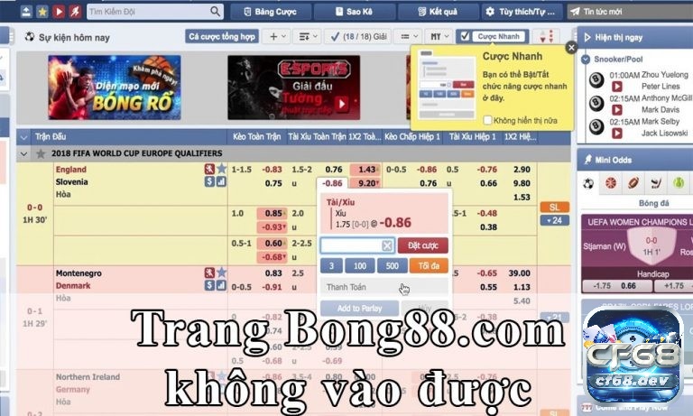 Vao bong .com khi bị chặn: Kinh nghiệm vượt qua rào cản 2023 Vao Bong .com bị chặn- Tìm hiểu cách vào một cách an toàn và hiệu quả nhất