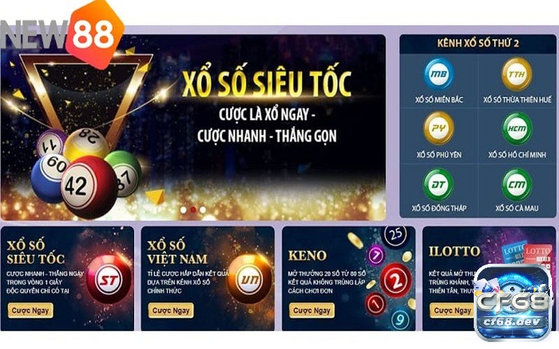 Xổ số new88 - Sân chơi lô đề uy tín hàng đầu Việt Nam Cổng xổ số new88 uy tín, chuyên nghiệp
