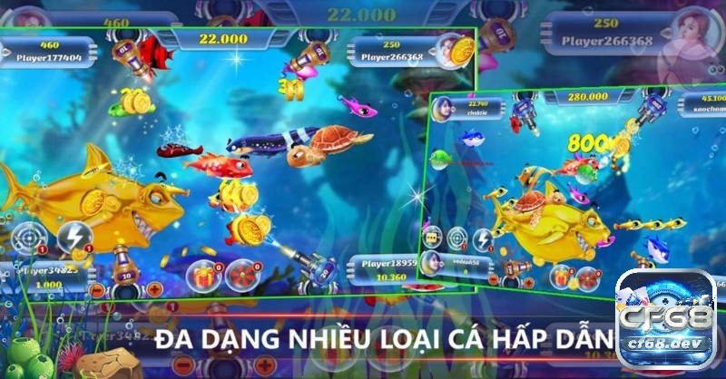 Bắn Cá Hải Tặc: Trò chơi săn thưởng đại dương đỉnh cao cf68 Game bắn cá hải tặc cập nhật và nâng cấp thường xuyên