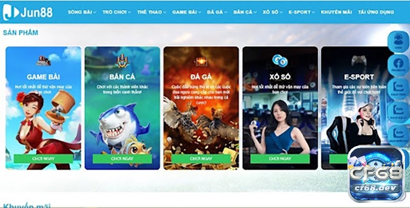 Bet online uy tín jun88 - Cổng game hàng đầu 2023 Nhà cái có nhiều thể loại game để bạn lựa chọn và tham gia