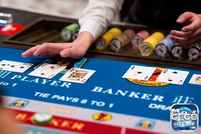 Cách kiếm tiền từ Baccarat - Hiệu quả áp dụng cao tại Cf68 3 cửa cược tại mỗi ván Baccarat để người chơi lựa chọn