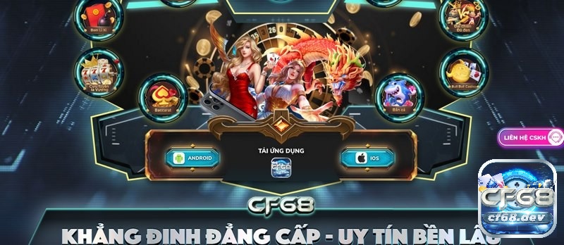 CF68 VIP: Nơi những giấc mơ cá cược trở thành hiện thực Điểm mạnh có tại Cf68 Vip