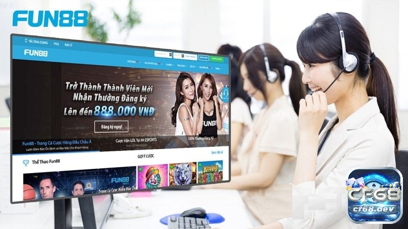Fun 88 banh: Cách đăng ký – đăng nhập tại nhà cái số 1 Châu á Đội ngũ nhân viên túc trực, hỗ trợ tận tình