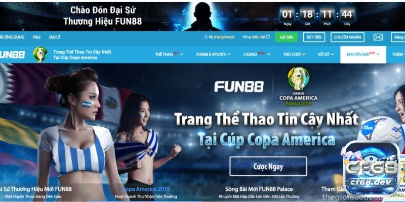 Fun88asia1 - Nhà cái cá cược uy tín hàng đầu Châu Á Cá cược thể thao fun88 được nhiều người yêu thích