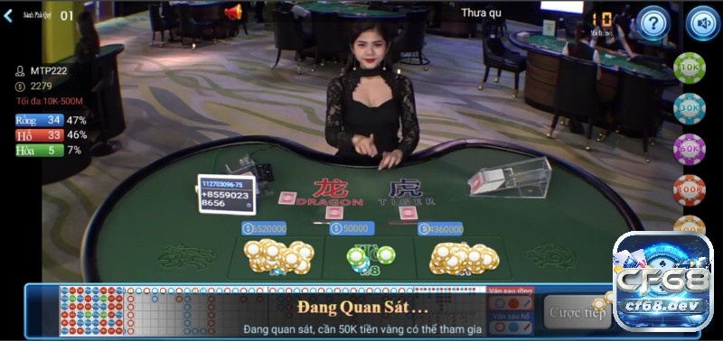 Game bài đôi thưởng uy tín CF68 - Sân chơi hàng đầu thị trường Giao diện chơi game bài mượt mà, ổn định