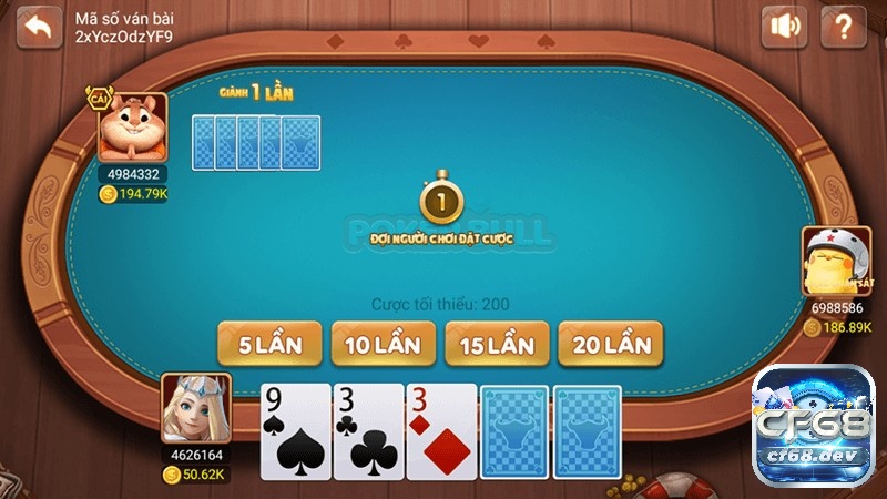 Game bai uy tin - Top nhà cái cho anh em an tâm lựa chọn 2023 Poker là thể loại game bài được chơi phổ biến hiện nay