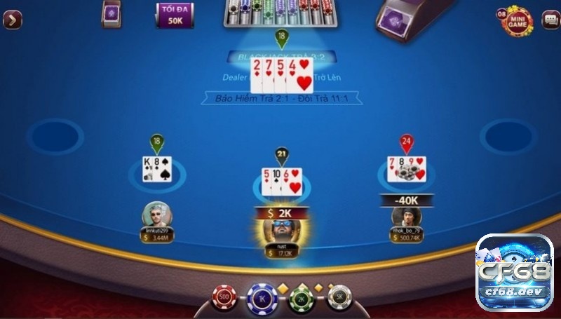 Game bai uy tin - Top nhà cái cho anh em an tâm lựa chọn 2023 Blackjack xây dựng giao diện chơi