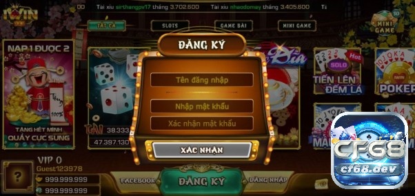 Game iwin đổi thưởng - Địa chỉ cá cược uy tín số 1 Việt Nam Form đăng ký tài khoản iwin