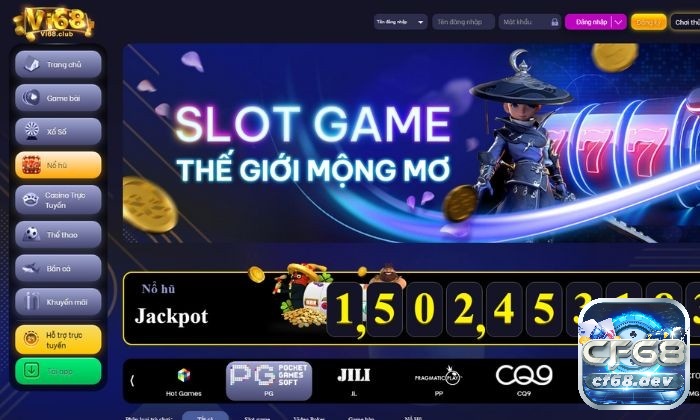 Game nổ hũ đổi tiền mặt: Top sân chơi uy tín hot nhất 2023 Cổng game Vi68 cung cấp game nổ hũ đổi tiền mặt uy tín