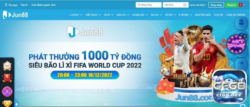 Jun88.info – Cổng game cá cược uy tín hàng đầu Châu Á Nhà cái cung cấp game cá cược hàng đầu hiện nay
