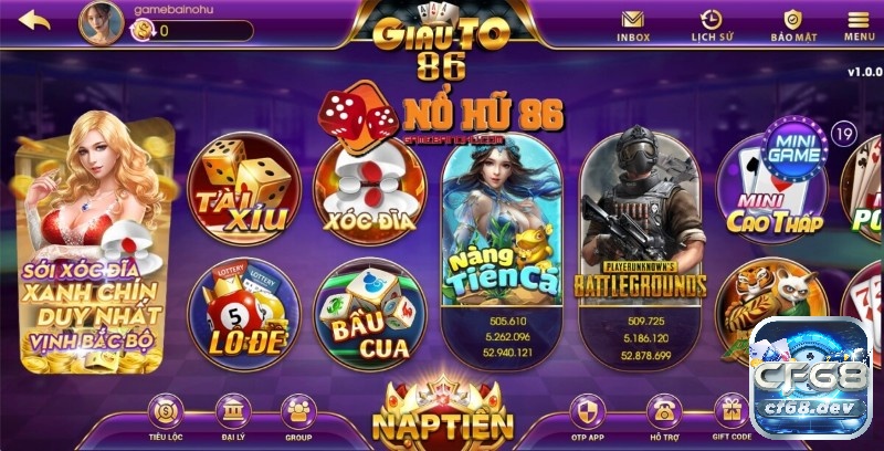 Nổ Hũ 86: Điểm đến tuyệt vời cho những tín đồ game slot Đắm chìm trong không gian cổ điển đầy màu sắc tại nổ hũ 86