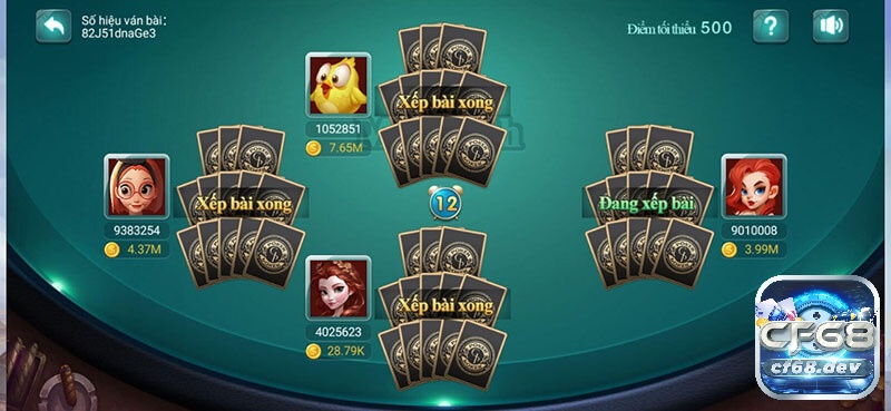 Tro choi mau binh online – Game bài trí tuệ số 1 hiện nay Mậu binh tại CF68 được đông đảo người chơi đánh giá cao