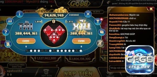Trò chơi tài xỉu vnloto - Địa chỉ cá cược hot nhất 2023 Cược Tài Xỉu khá quen thuộc và đơn giản đối với người chơi