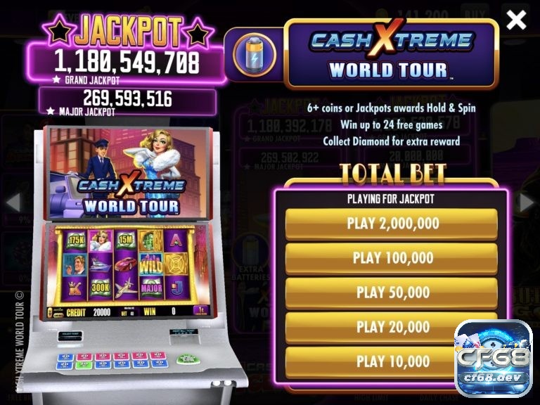 Cashman Casino Las Vegas slots và 2 triệu xu chào mừng Có nhiều chương trình ưu đãi giúp kiếm tiền miễn phí
