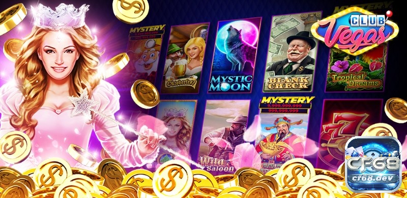 Club Vegas slots: Tham gia để nhận thưởng miễn phí 150$ Kho game tại Club Vegas đa dạng