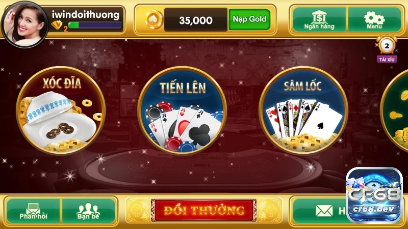 Đánh bài online đổi thưởng trực tuyến hấp dẫn, uy tín CF68.DEV CF68.DEV - Cổng game đánh bài online đổi thưởng trực tuyến uy tín
