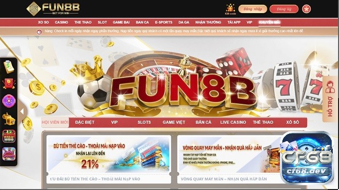 Fun8b.con - Trải nghiệm cá cược online độc đáo và đa dạng Hướng dẫn giao dịch tại Fun8b.con