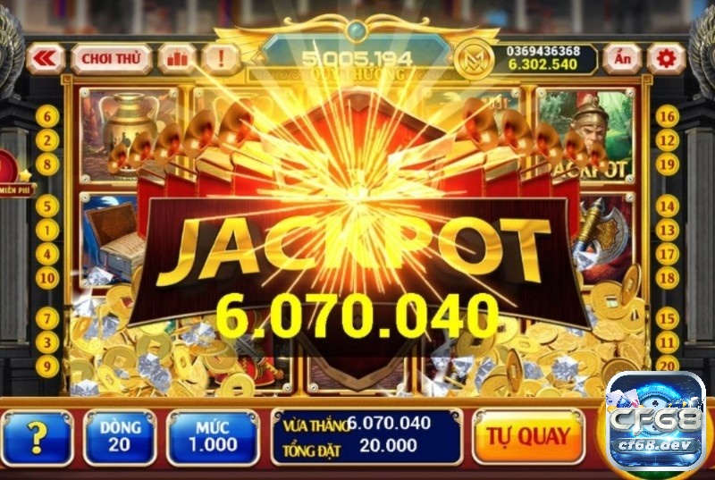 Game quay hũ là trò chơi gì? Đặc điểm nổi bật game quay hũ cf68 Game quay hũ với giá trị giải thưởng cực kỳ hấp dẫn