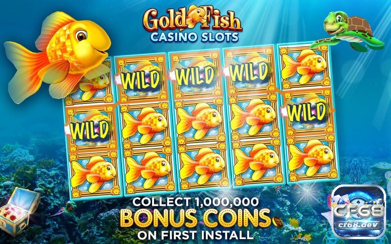Gold Fish casino slot với giải thưởng lớn nhất 1.050.000$ Vòng quay miễn phí gia tăng tiền thưởng