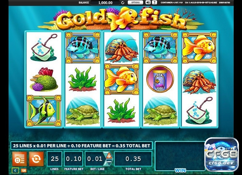 Gold Fish casino slot với giải thưởng lớn nhất 1.050.000$ Trải nghiệm các tính năng thưởng siêu hấp dẫn của game