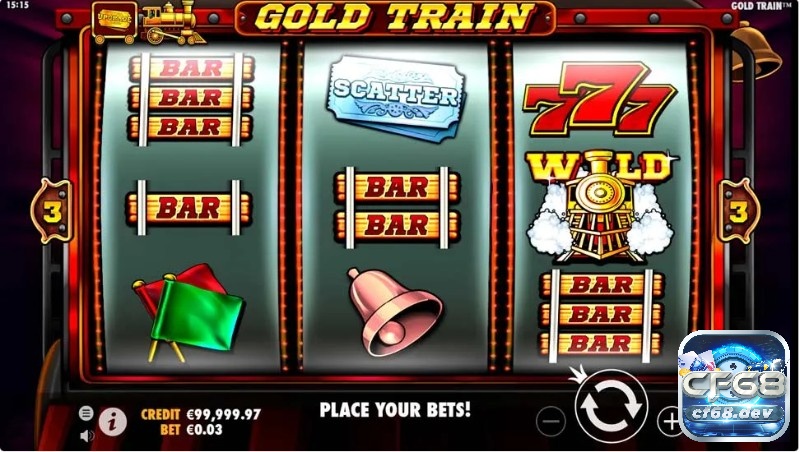 Gold Train slot: Chuyến tàu vàng cùng mức thưởng x513 lần Hướng dẫn chơi Gold Train cơ bản