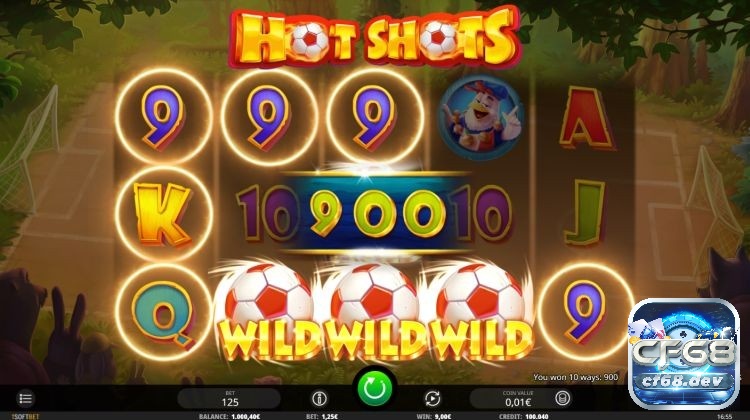 Hot Shot casino slot với tỷ lệ RTP siêu hấp dẫn 97.15% Giao diện chơi hấp dẫn