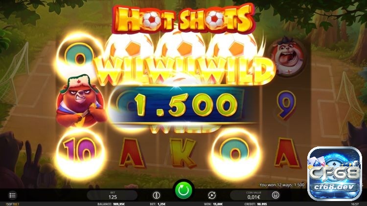 Hot Shot casino slot với tỷ lệ RTP siêu hấp dẫn 97.15% Vùng hoang dã cùng cơ hội thưởng lớn