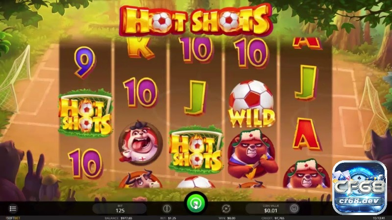 Hot Shot casino slot với tỷ lệ RTP siêu hấp dẫn 97.15% Cách chơi Hot Shot đơn giản