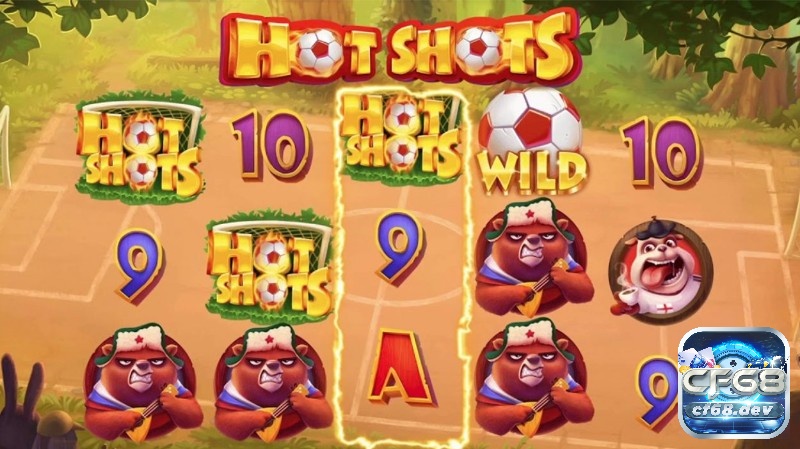 Hot Shot casino slot với tỷ lệ RTP siêu hấp dẫn 97.15% Hot Shot casino slot đậm chất thể thao