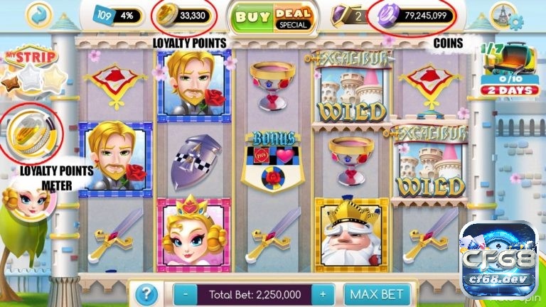 Myvegas slots: Tham gia để nhận 6 triệu xu miễn phí Cách chơi trò chơi slot siêu đơn giản chỉ cần nhấn nút quay sau khi đặt cược