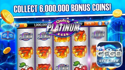 Quick Hit Casino slot games với ưu đãi 6 triệu xu free Thưởng trên cổng game cực kỳ hấp dẫn