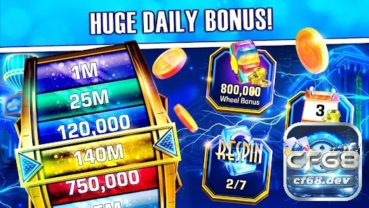 Quick Hit Casino slot games với ưu đãi 6 triệu xu free Nhận thưởng chương trình khách hàng thân thiết thông qua việc đăng nhập hàng ngày