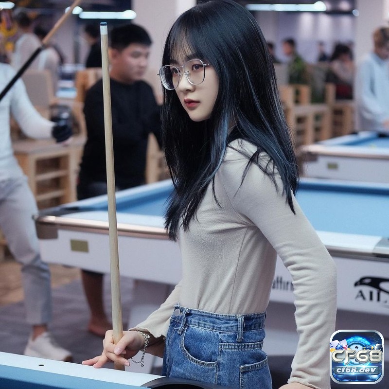 Tiểu sử kami - Hot tiktoker triệu view trong làng bida cf68 Gấm Kami có kinh nghiệm chơi bida từ lâu