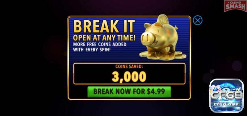 Viva Slots Vegas với kho game slot độc quyền cực khủng tại cf68 Ưu đãi nhận xu miễn phí rất nhiều